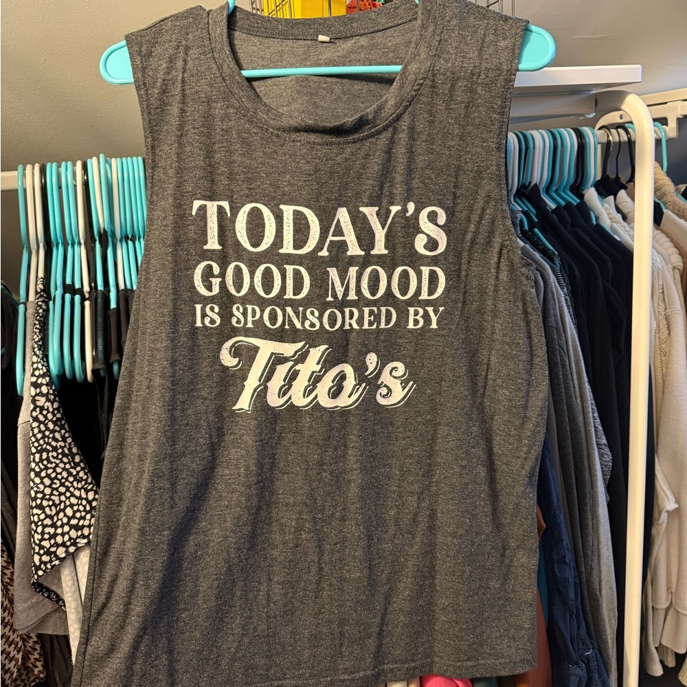 10 Items for $20: Amazon Charcoal Graphic Muscle Tee